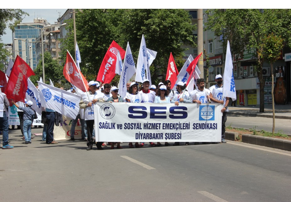 Fotoğraflarla Diyarbakır&rsquo;da 1 Mayıs